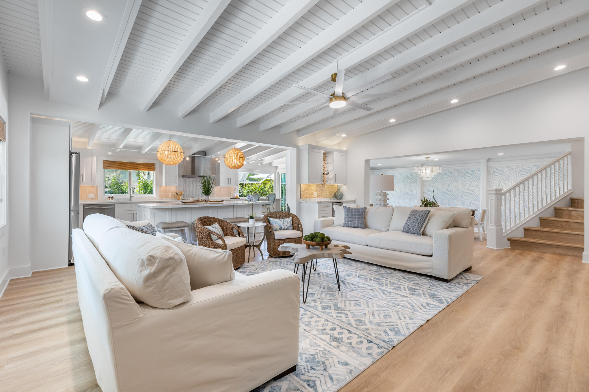 1701 Atlantic Boulevard Key West, FL 33040 - Photo 7 of 39 a living room with furniture and a large window