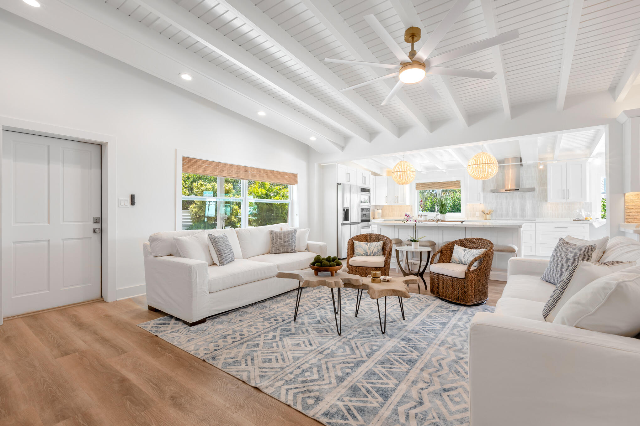1701 Atlantic Boulevard Key West, FL 33040 - Photo 8 of 39 a living room with furniture and a large window
