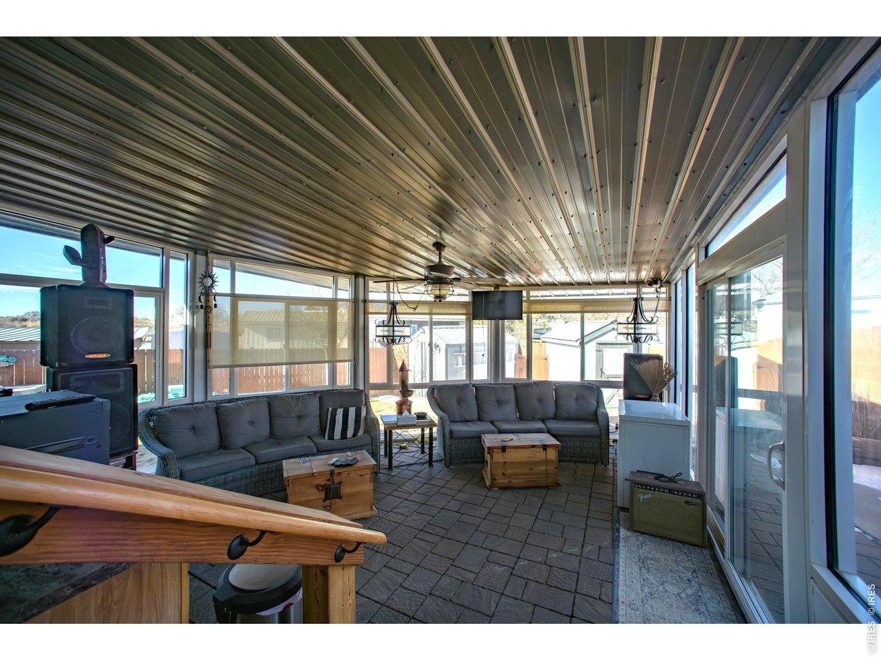 34 Arapaho Road Weldona, CO 80653 - Photo 29 of 48 Enclosed patio