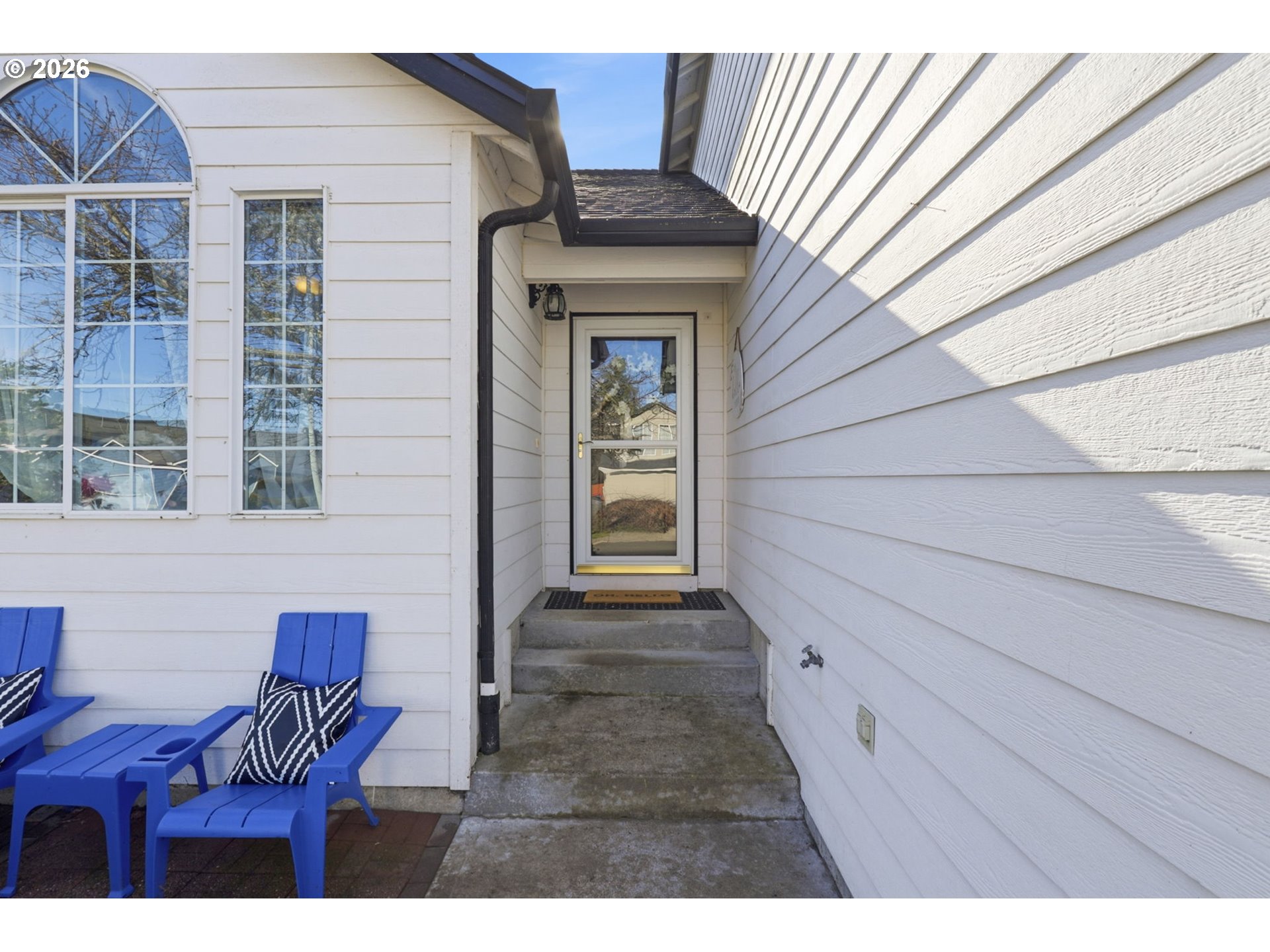 227 West 14th Street Lafayette, OR 97127 - Photo 3 of 36 a view of front door and outdoor seating
