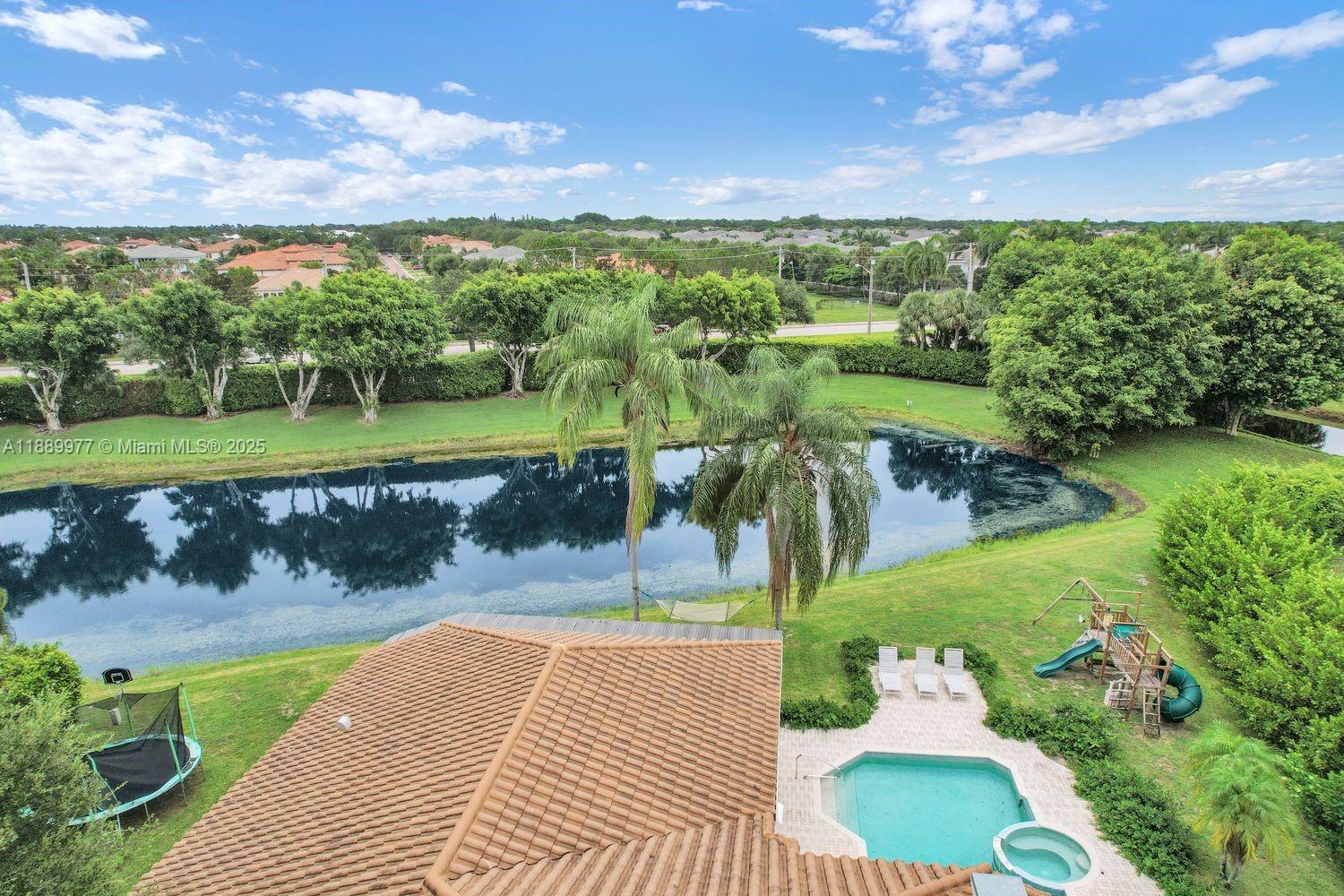 6622 Newport Lake Circle Boca Raton, FL 33496 - Photo 30 of 30 a view of a garden and lake