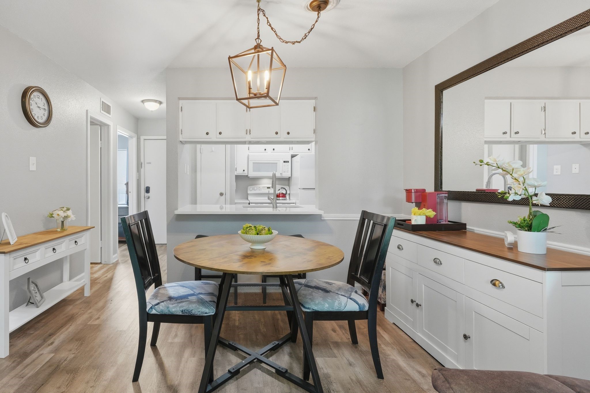 13151 Walden Road, Unit 131 Montgomery, TX 77356 - Photo 8 of 35 Spacious dining area perfectly positioned for gatherings and entertaining.