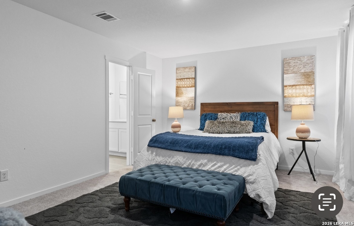 3849 High Tide Seguin, TX 78155 - Photo 2 of 15 a bedroom with a bed and wooden floor