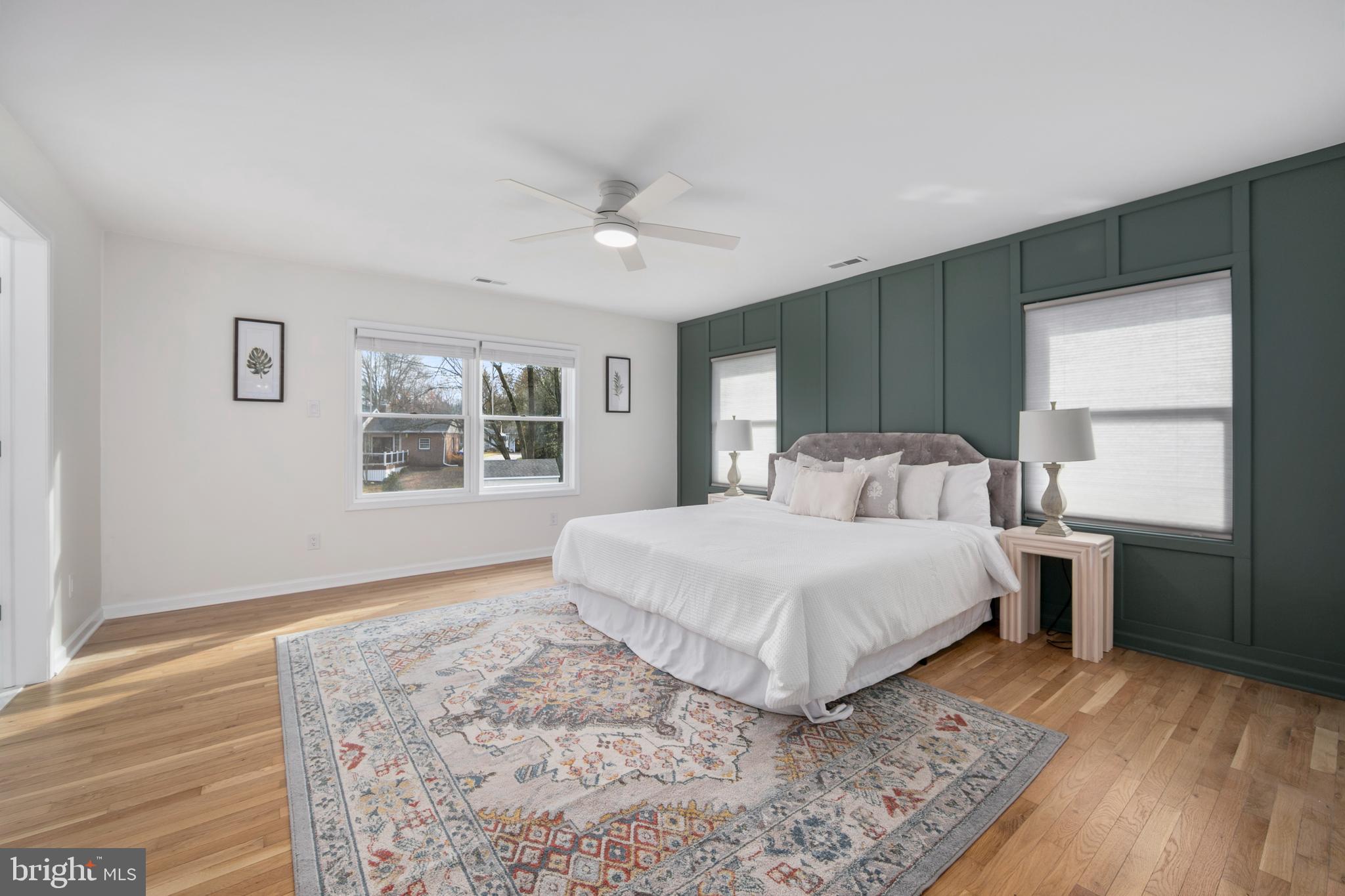 308 Farmdale Road Moorestown, NJ 08057 - Photo 15 of 47 a bedroom with a large bed and a window
