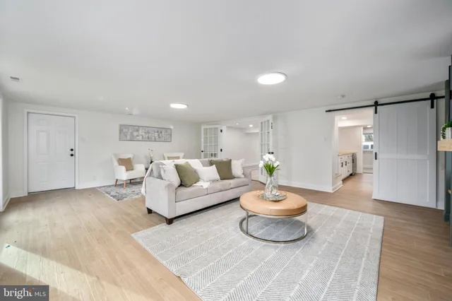a bathroom with a double vanity sink and