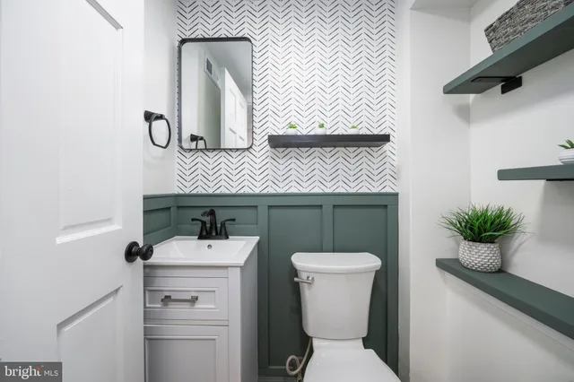 a view of a field with tree s