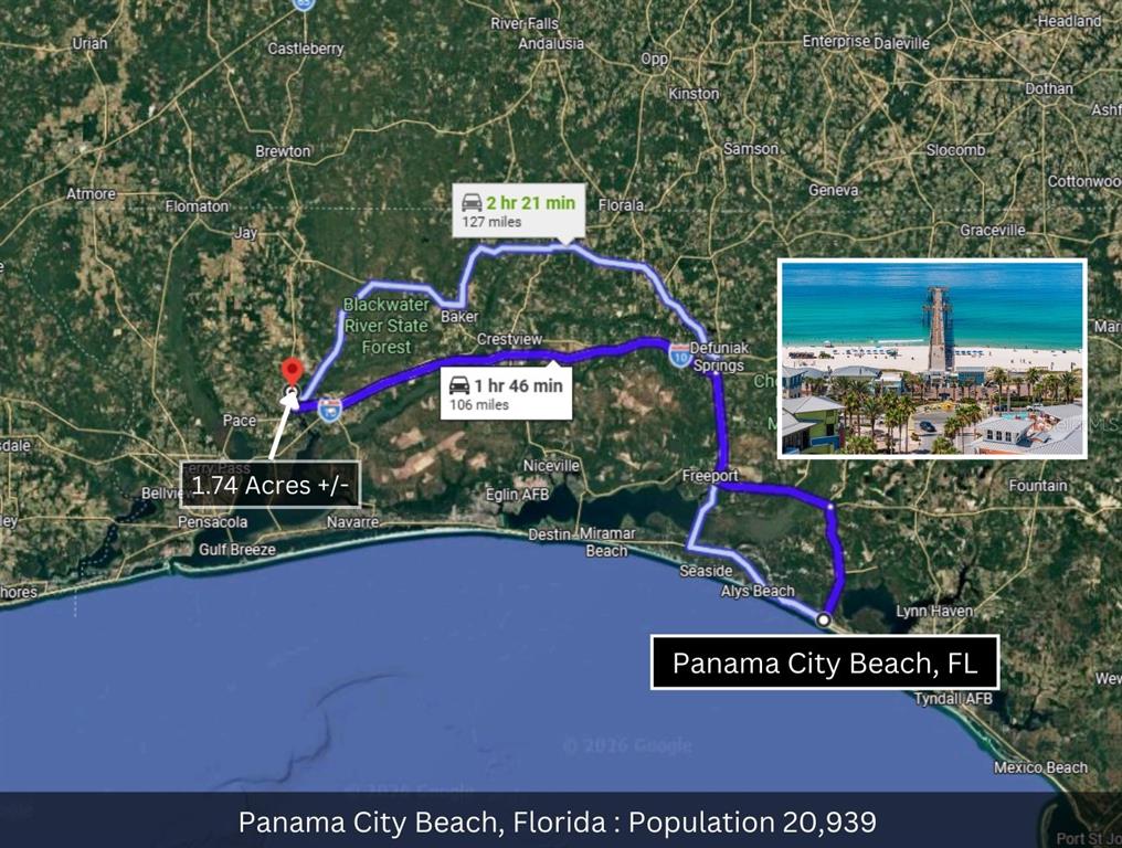 Julia Drive Milton, FL 32570 - Photo 16 of 21 a view of outdoor space with sign board