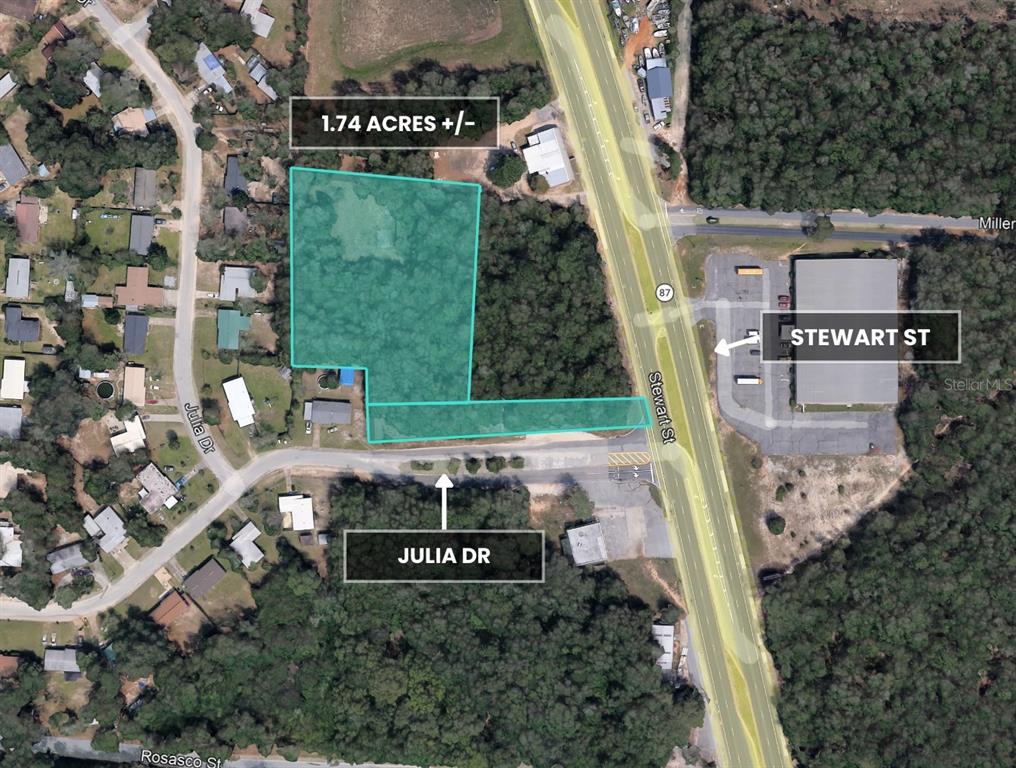 Julia Drive Milton, FL 32570 - Photo 19 of 21 a view of a water with sign board