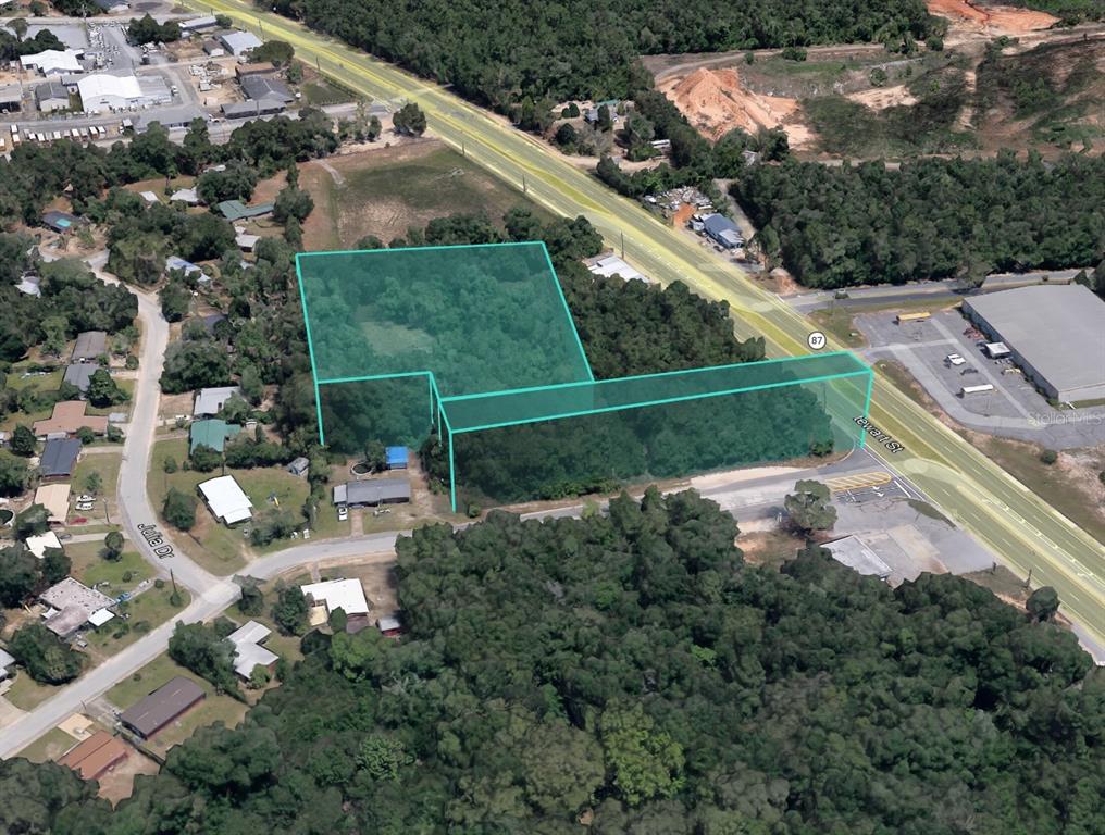 Julia Drive Milton, FL 32570 - Photo 20 of 21 an aerial view of a house with outdoor space