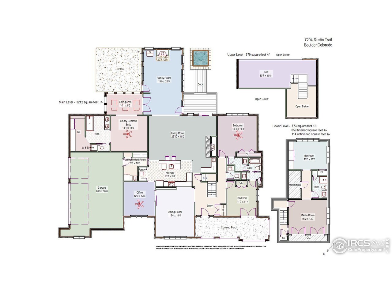 7204 Rustic Trail Boulder, CO 80301 - Photo 40 of 40 Floorplans