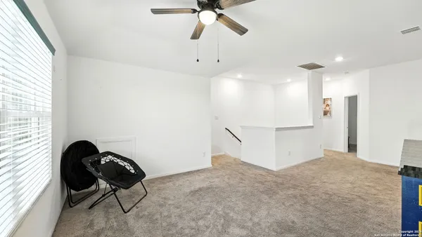 a view of workspace and window