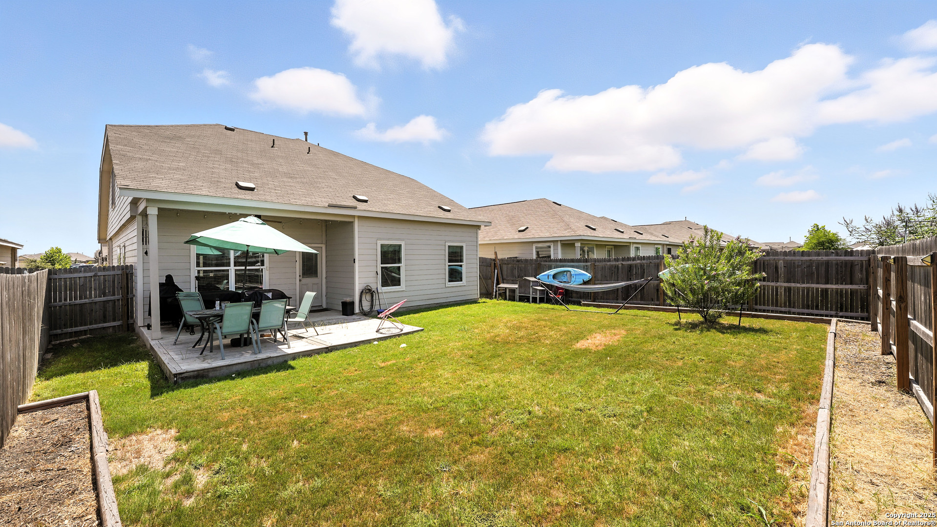 5826 Geronimo Way Seguin, TX 78155 - Photo 28 of 30 a view of a swimming pool with a patio