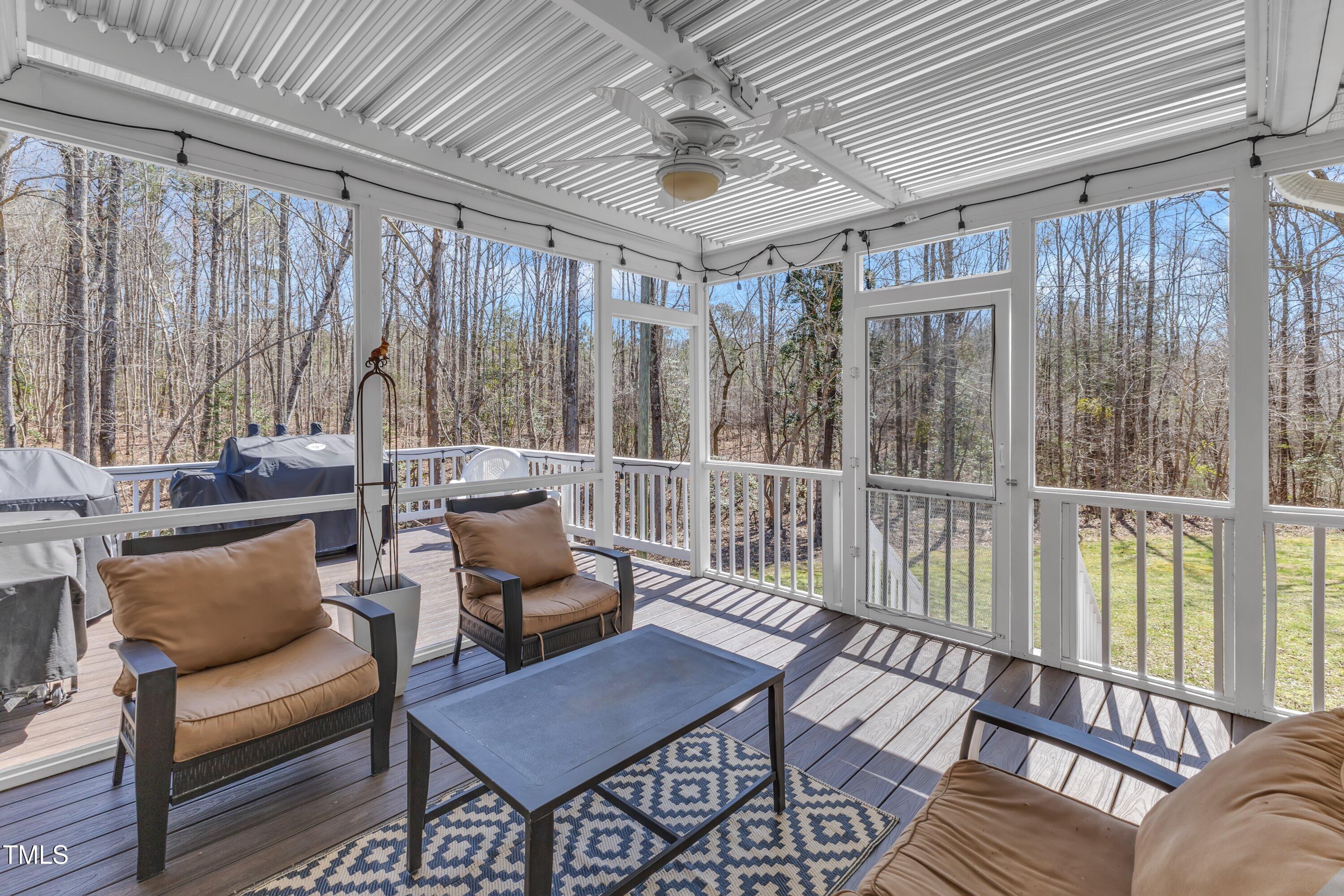 1384 Sims Bridge Road Kittrell, NC 27544 - Photo 31 of 49 Deck has louvered roof!