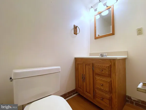 a view of wooden deck