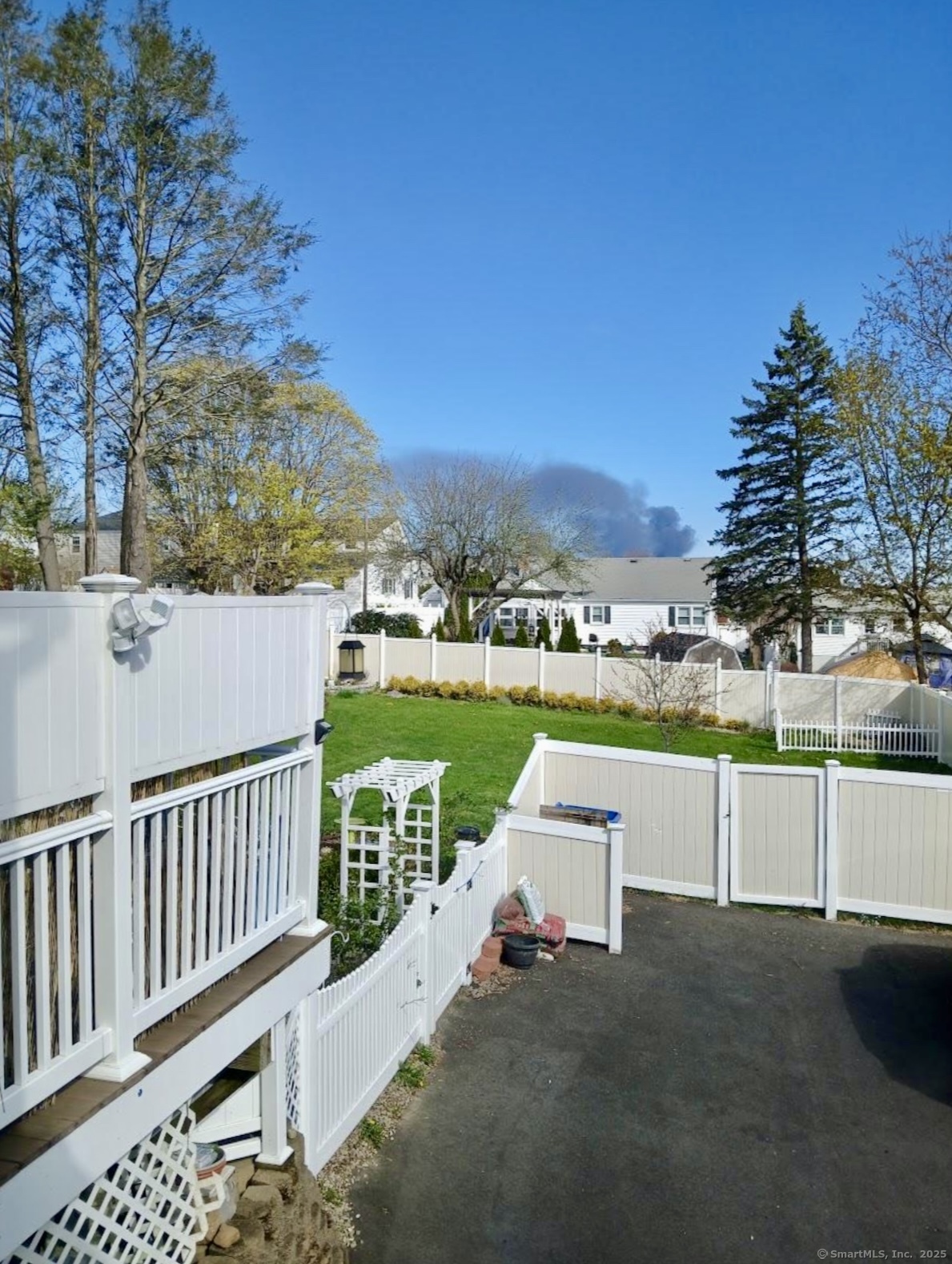 70 Lawlor Street Waterbury, CT 06708 - Photo 34 of 39 a view of a terrace with a bench