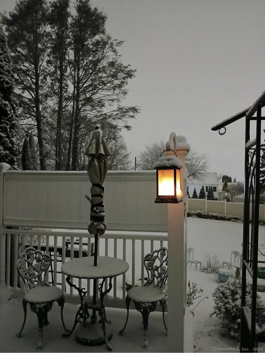 70 Lawlor Street Waterbury, CT 06708 - Photo 36 of 39 a view of a chairs and table on the deck