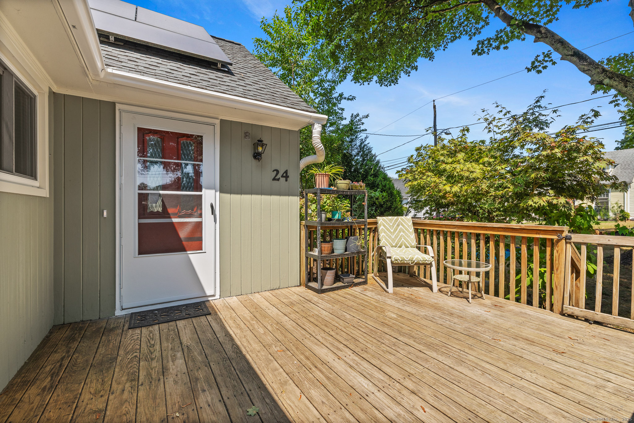 24 Pine Street Waterford, CT 06385 - Photo 34 of 39 a balcony view with a seating space