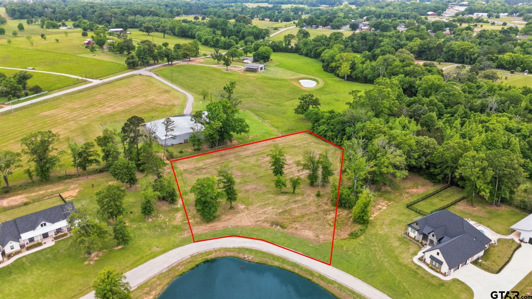 Lot 4 Deer Hvn Road Tyler, TX 75702 - Photo 2 of 11 an aerial view of a house with a yard