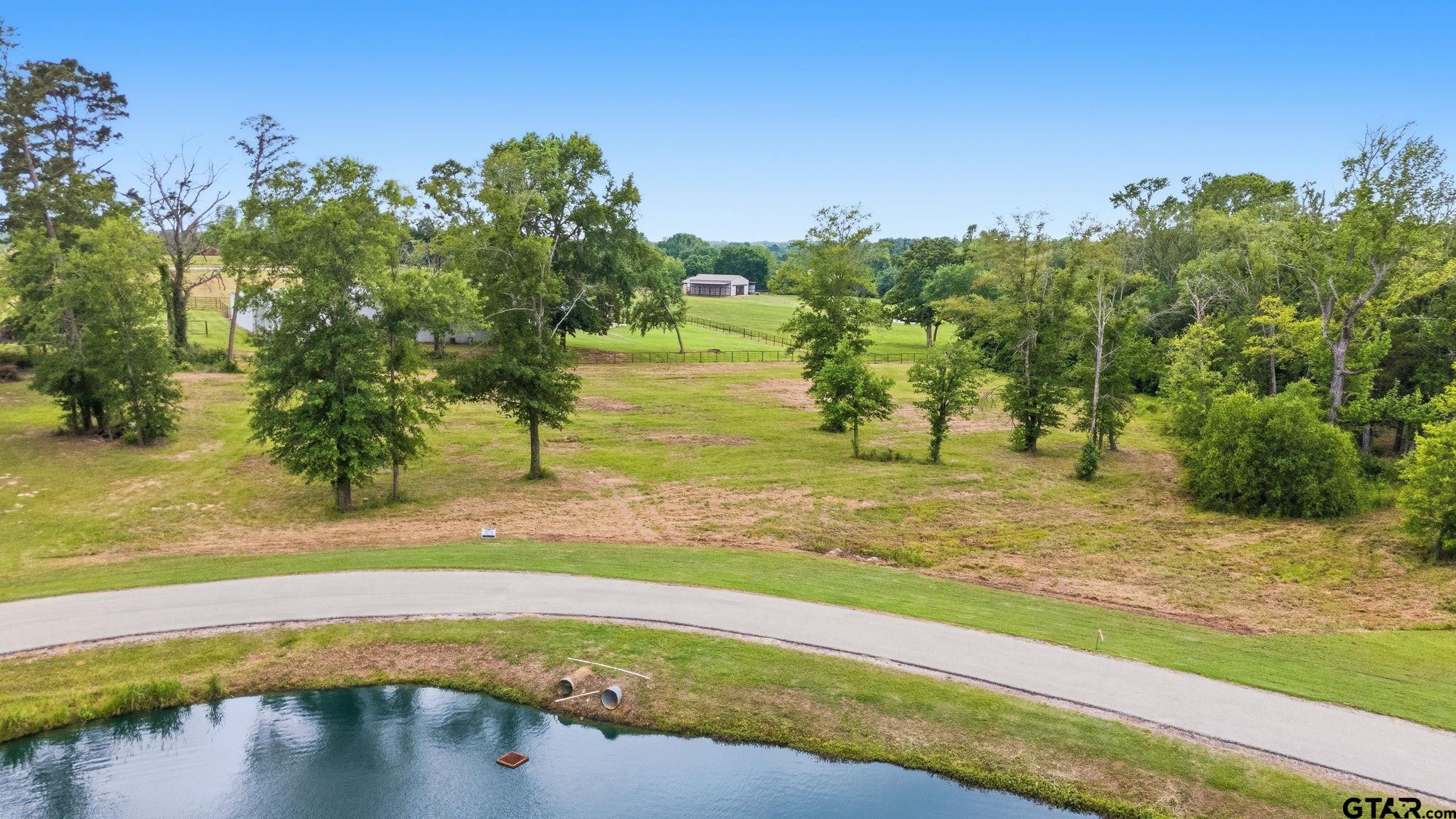 Lot 4 Deer Hvn Road Tyler, TX 75702 - Photo 5 of 11 a view of a lake with a yard