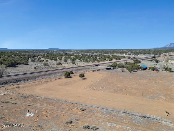 an aerial view of a