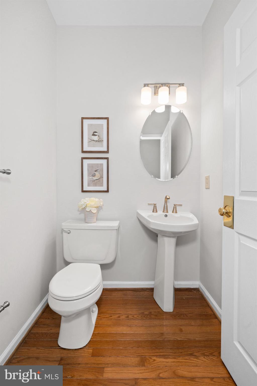 8 Bayberry Close Newark, DE 19711 - Photo 27 of 63 Charming half-bath with elegant fixtures.