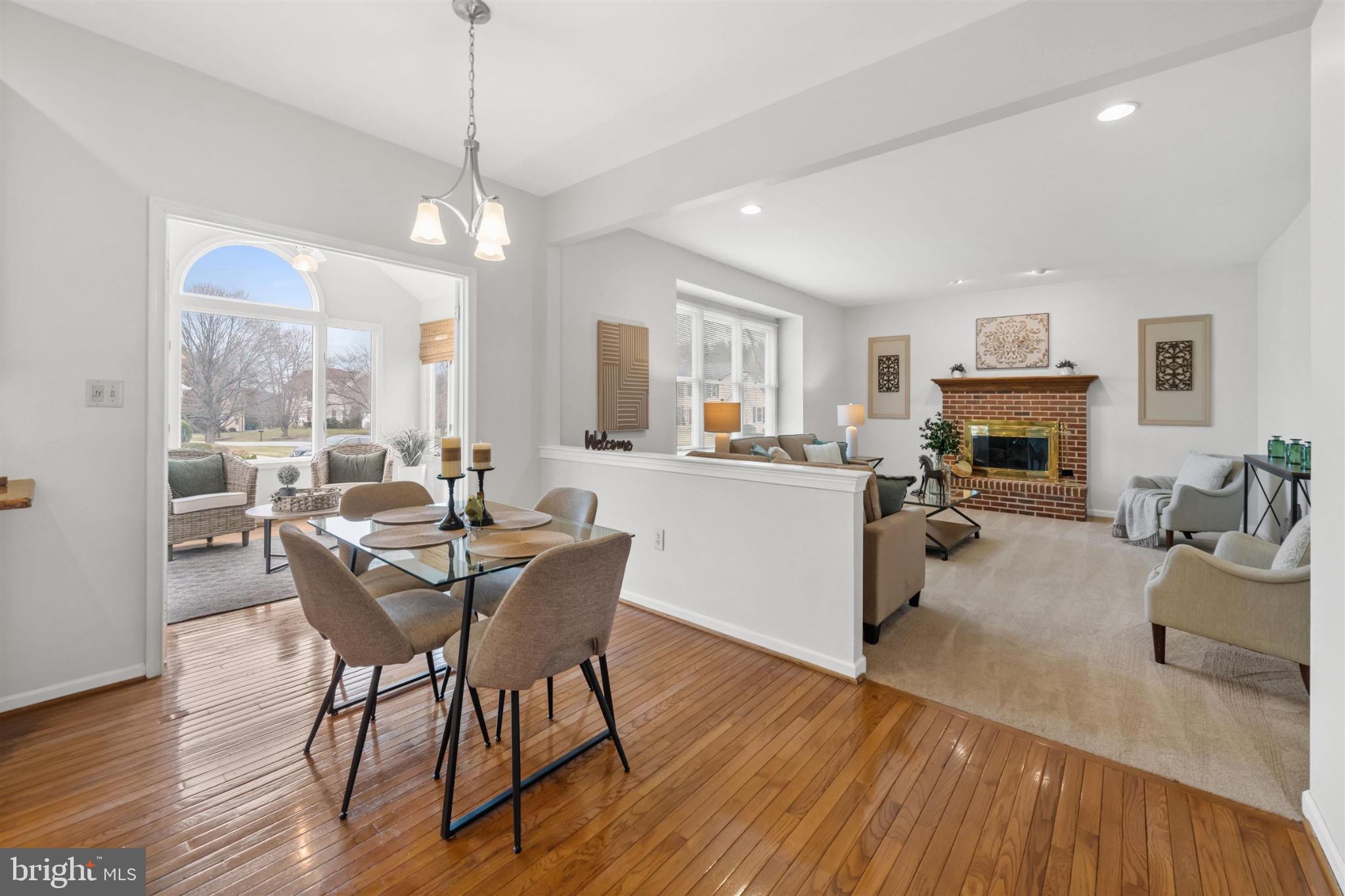 8 Bayberry Close Newark, DE 19711 - Photo 9 of 63 Breakfast Nook Opens to the living room