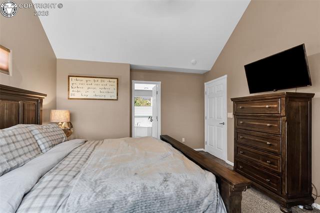182 Raptor Court Canon City, CO 81212 - Photo 13 of 50 The bedroom features plush carpet, a ceiling fan on remote, and windows facing both the front and side yard, bringing in beautiful natural light throughout the day.