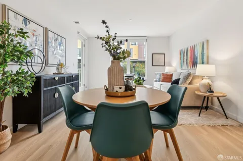 a picture of a bathroom with a small garden