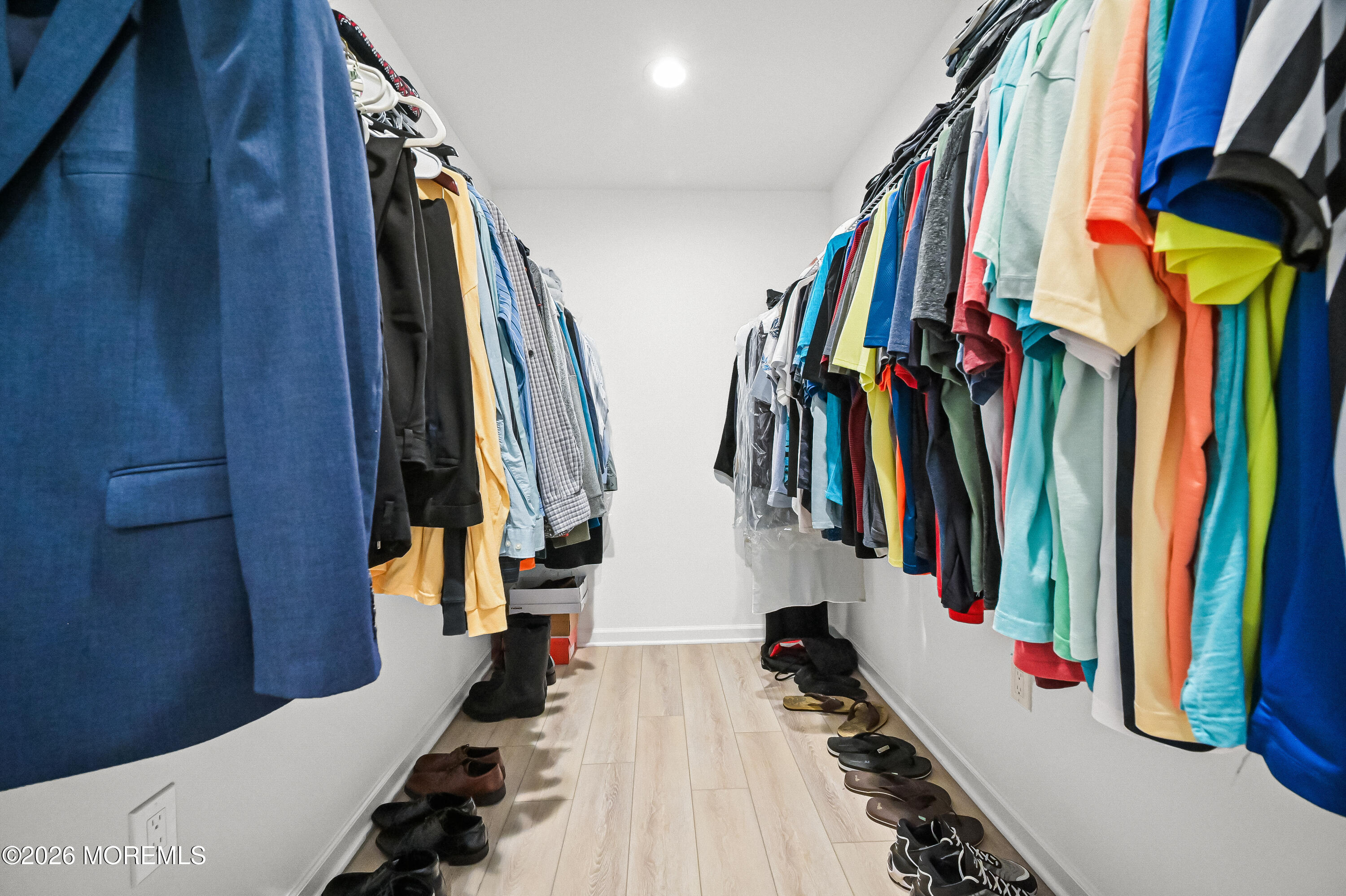 5 Limerick Place Hazlet, NJ 07730 - Photo 26 of 47 a view of walk in closet with clothes and shoes