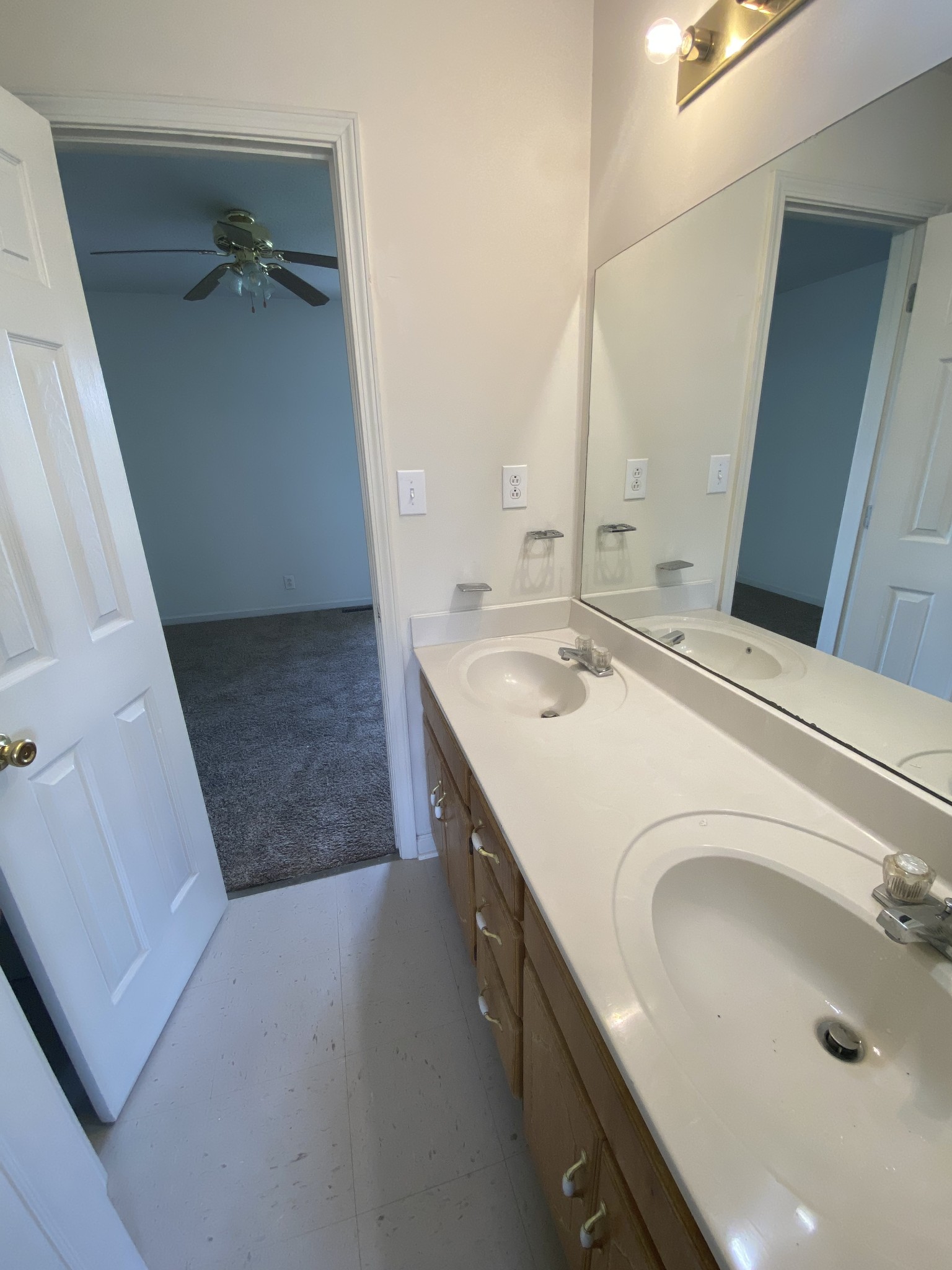 233 Tree Line Drive Oak Grove, KY 42262 - Photo 9 of 12 a bathroom with a sink and a mirror
