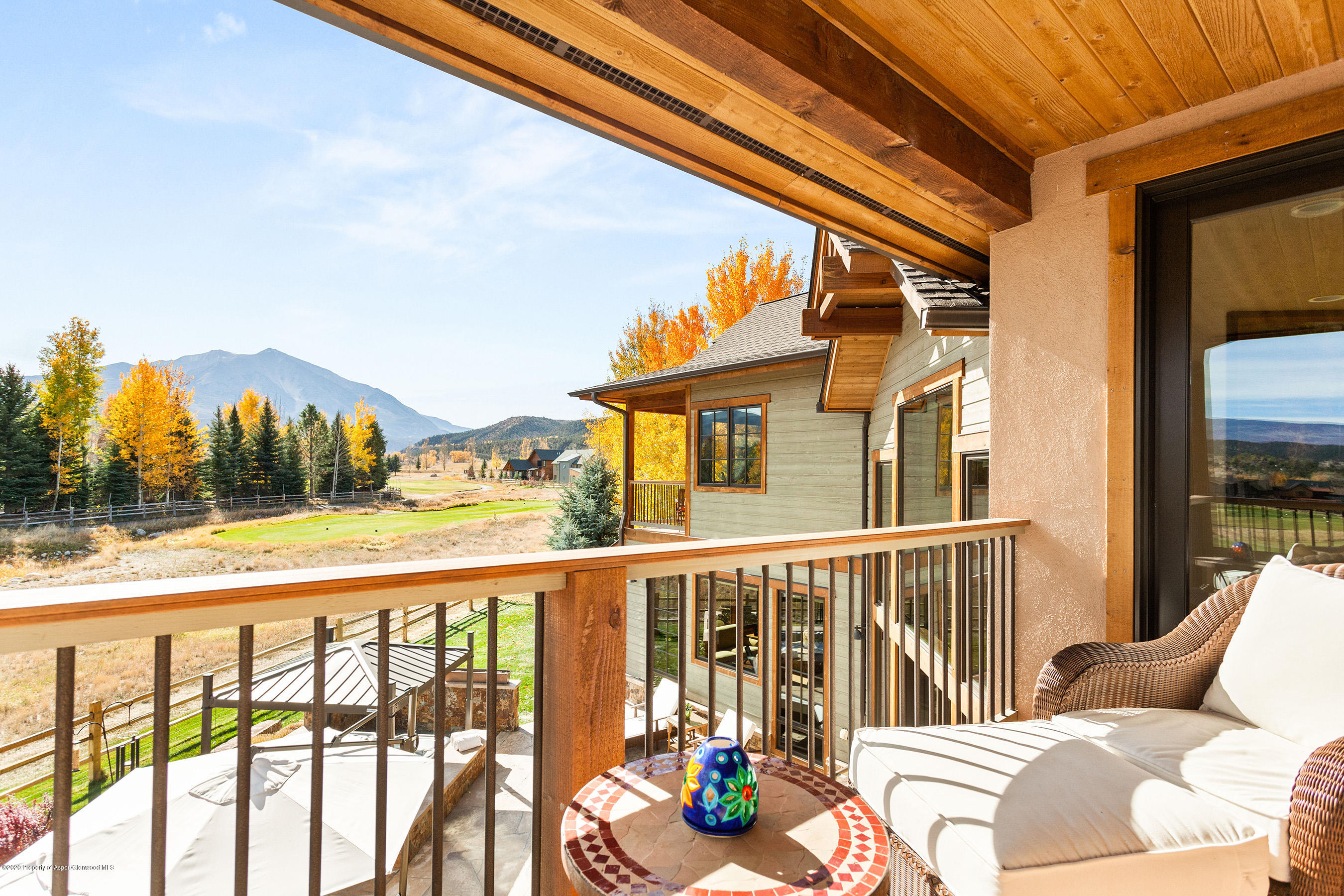 756 Perry Ridge Carbondale, CO 81623 - Photo 29 of 53 Upstairs guest master deck