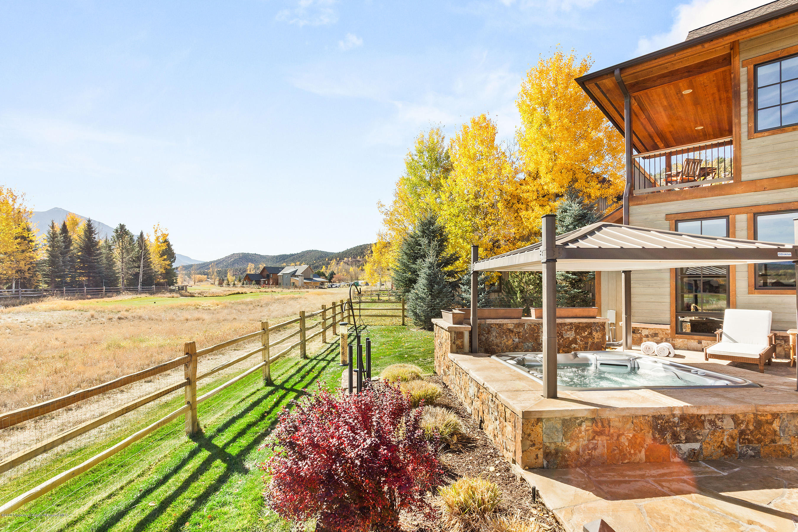 756 Perry Ridge Carbondale, CO 81623 - Photo 42 of 53 Rear patio south west