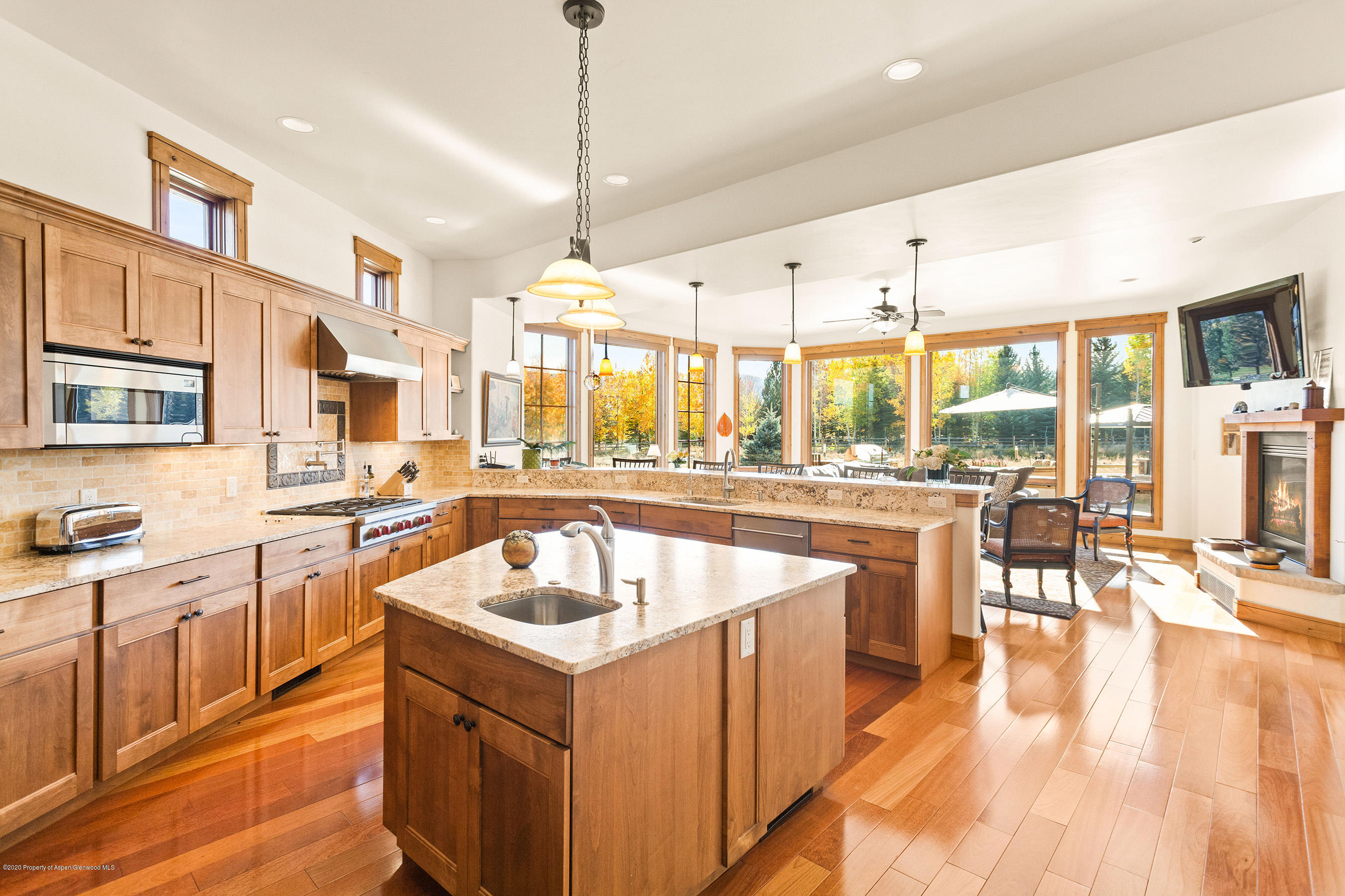 756 Perry Ridge Carbondale, CO 81623 - Photo 6 of 53 Kitchen to sitting area