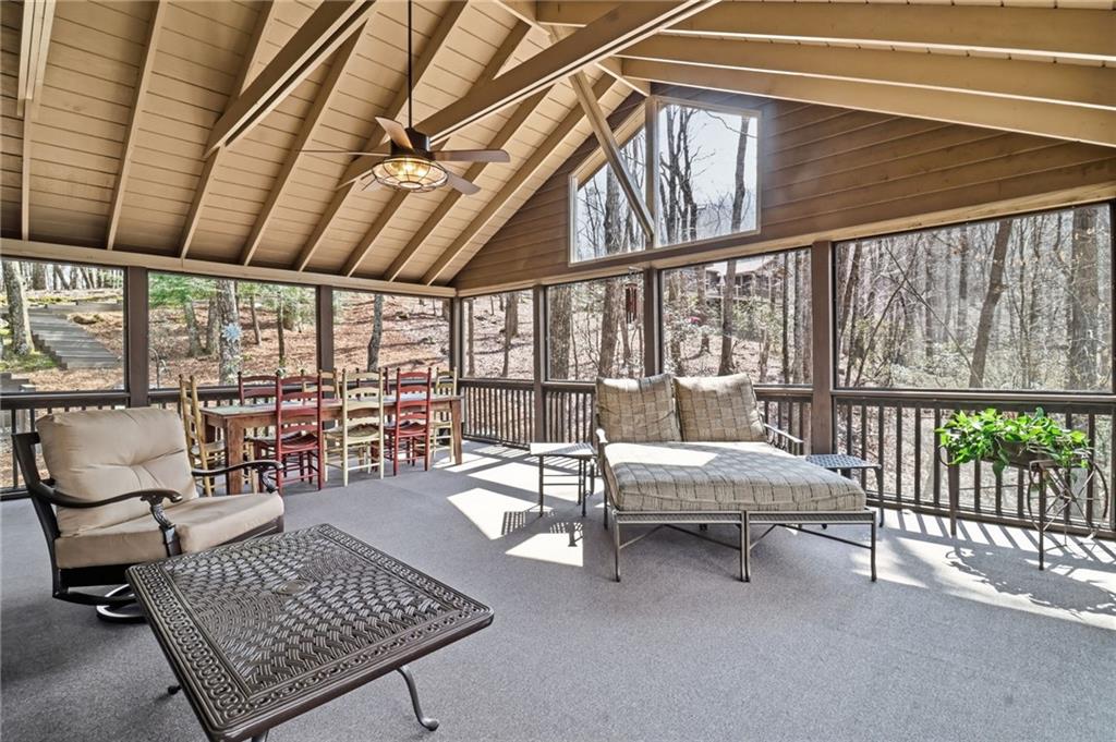 115 Chestnut Oak Point Big Canoe, GA 30143 - Photo 9 of 56 a outdoor living space with furniture