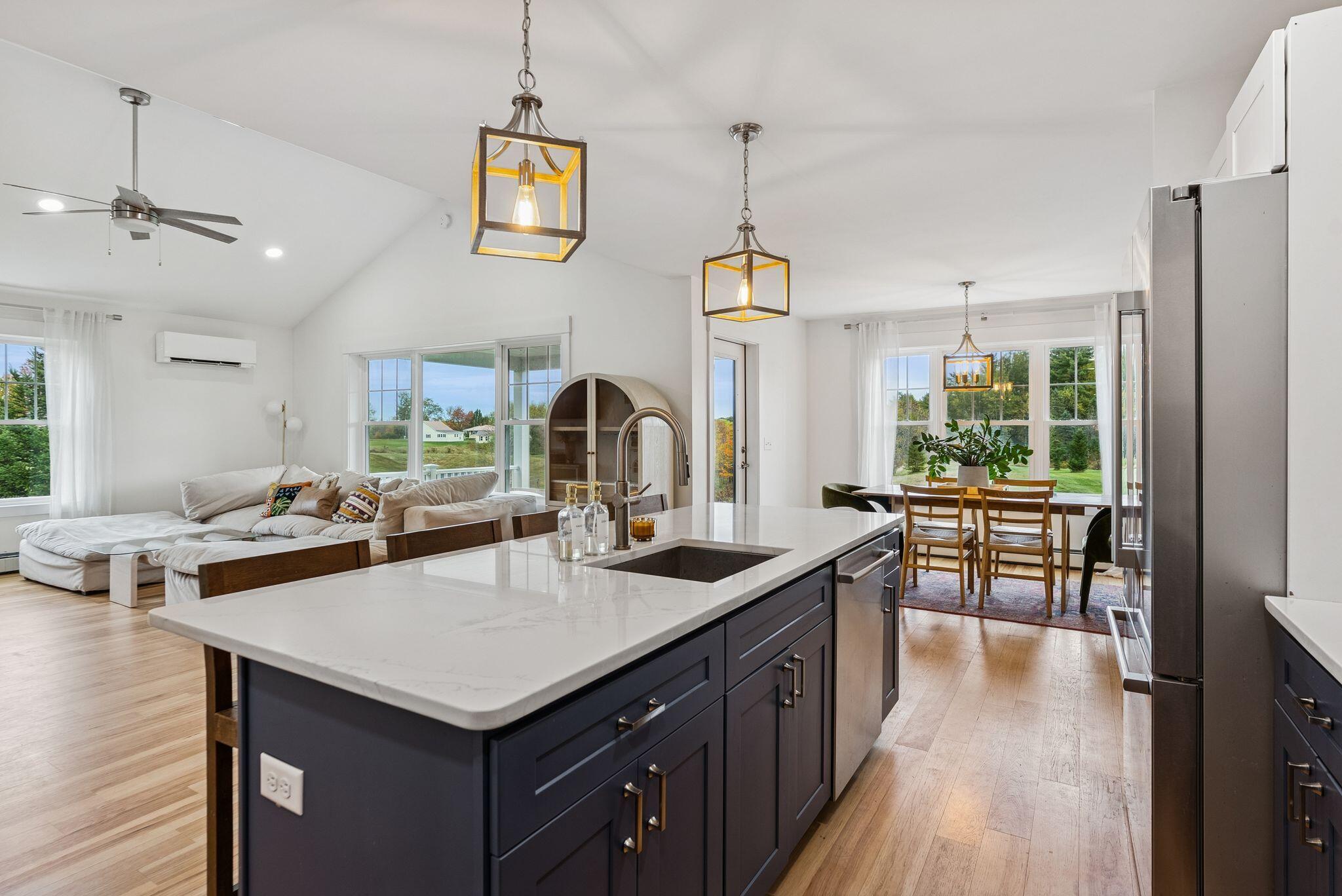 203 Gould Road Dayton, ME 04005 - Photo 12 of 42 Kitchen/Living/Dining