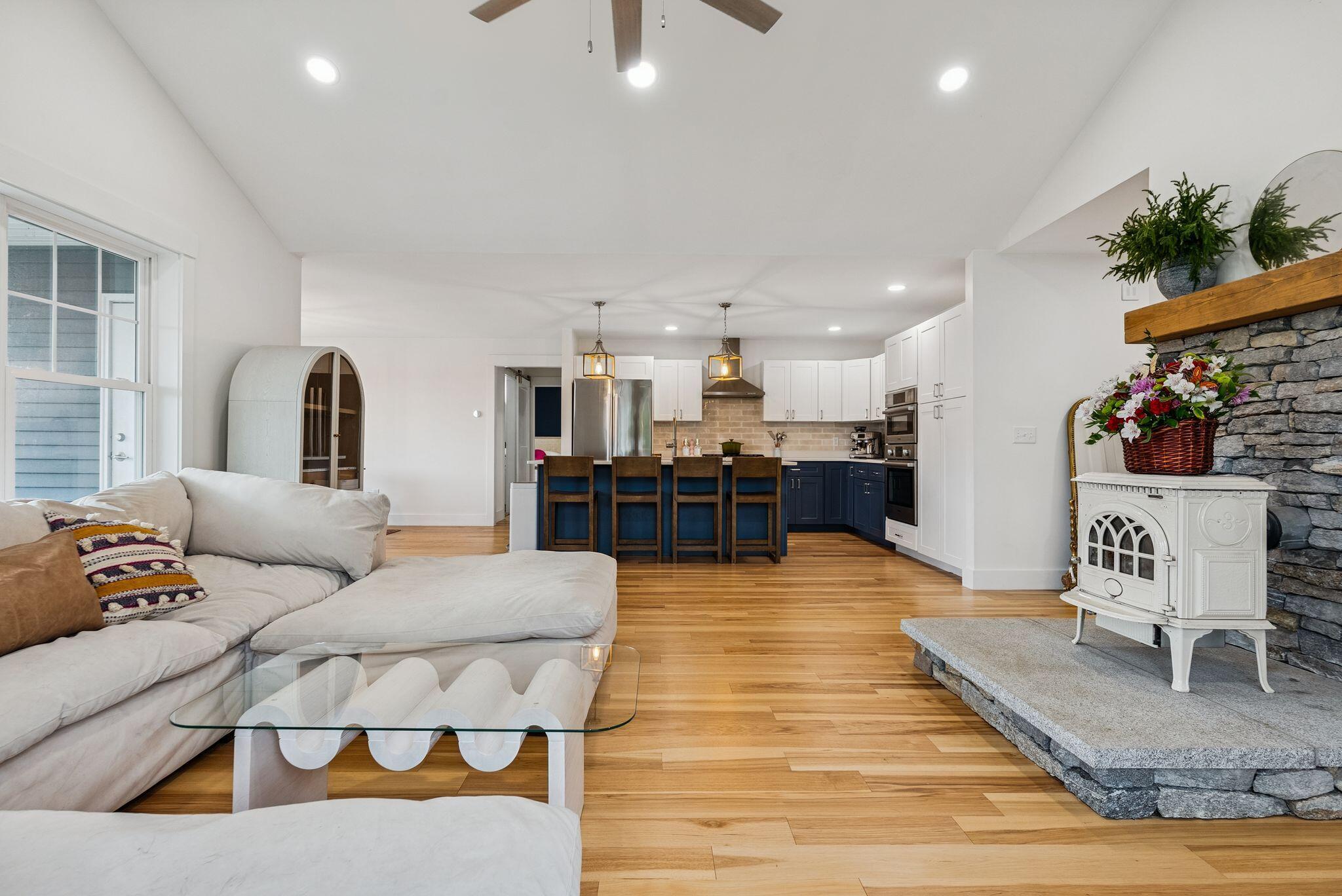 203 Gould Road Dayton, ME 04005 - Photo 16 of 42 Living Room/Kitchen