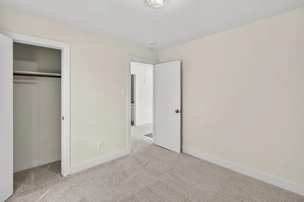 a view of a window in a room