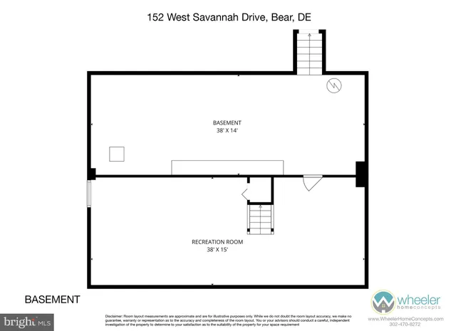 $569,000 | 152 West Savannah Drive, Bear, DE 19701