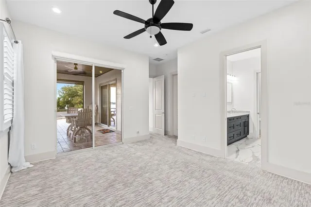 a view of a livingroom with a flat screen tv