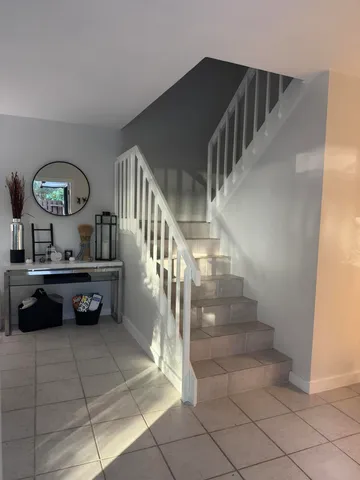 a view of entryway and hall