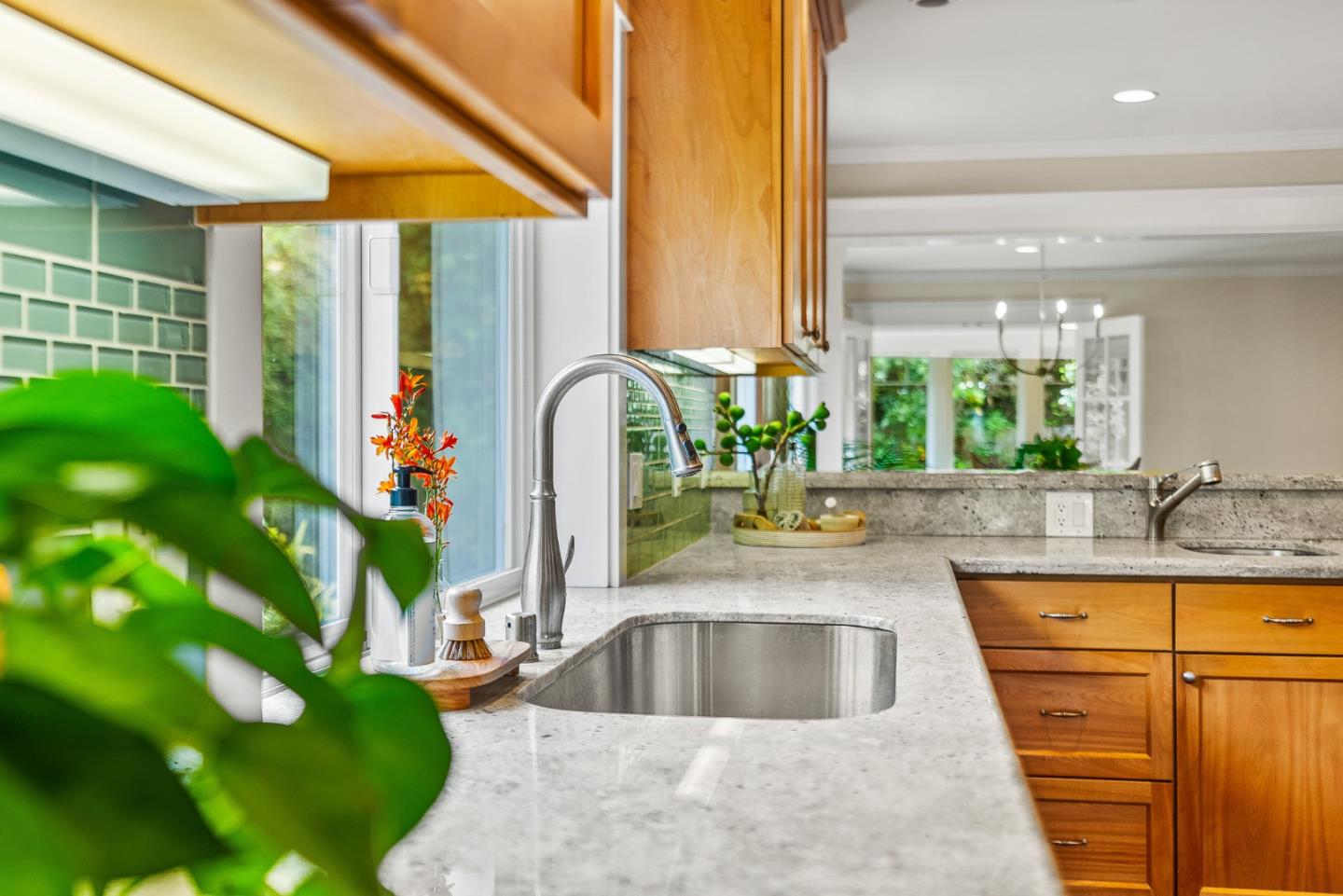 555 Risso Court Santa Cruz, CA 95062 - Photo 18 of 61 a kitchen with sink and window