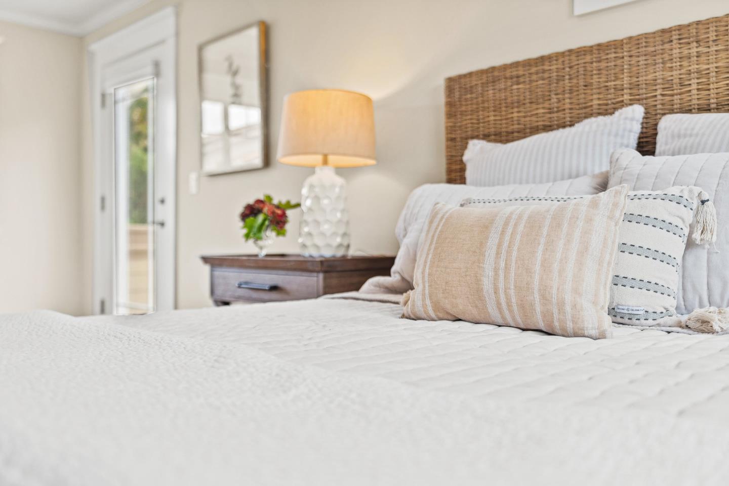 555 Risso Court Santa Cruz, CA 95062 - Photo 32 of 61 a bedroom with a bed and a window