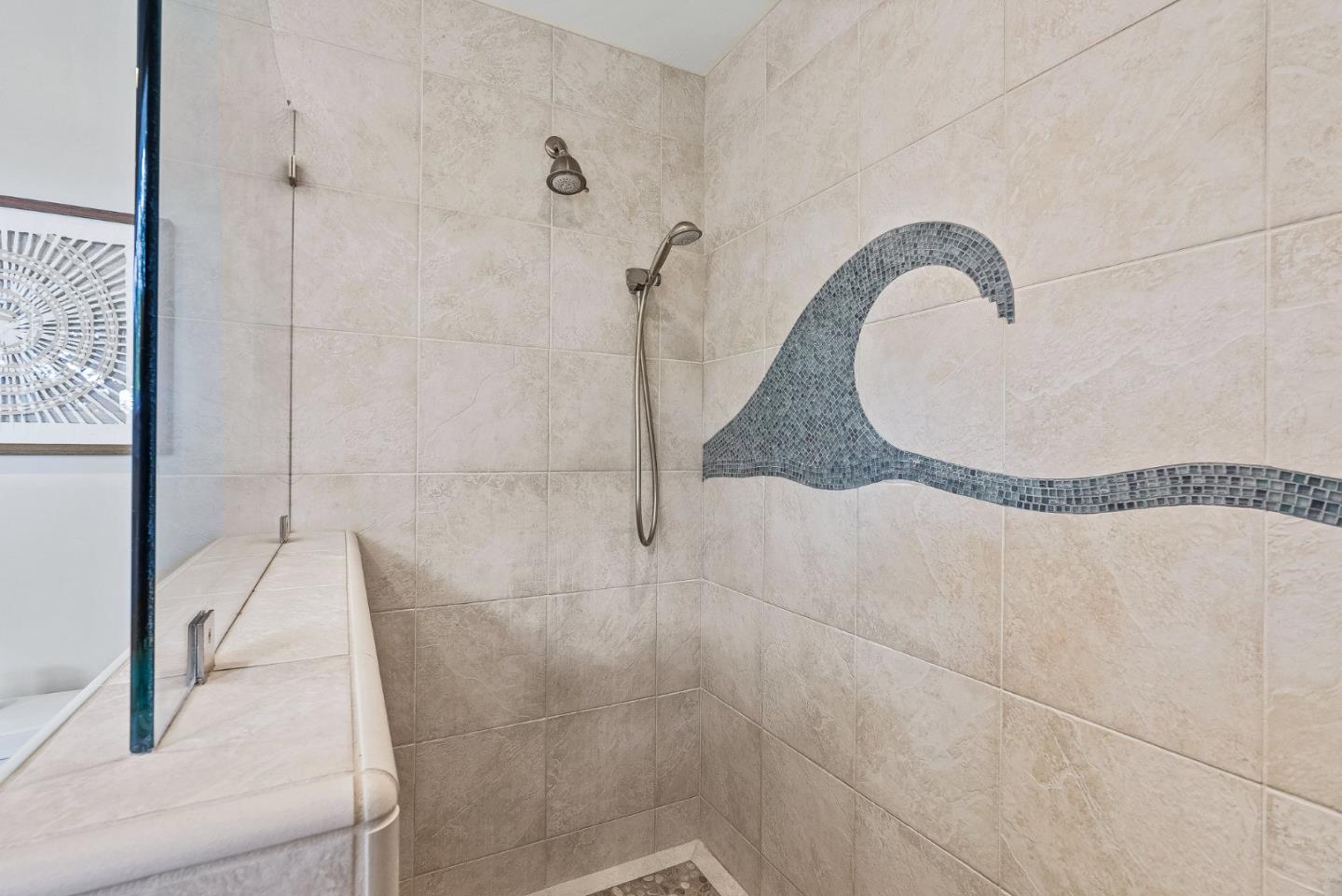 555 Risso Court Santa Cruz, CA 95062 - Photo 40 of 61 a bathroom with a bathtub and shower