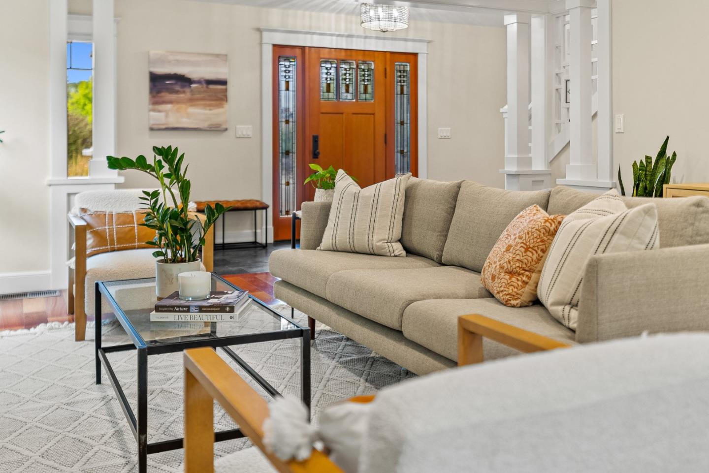 555 Risso Court Santa Cruz, CA 95062 - Photo 8 of 61 a living room with furniture and a potted plant