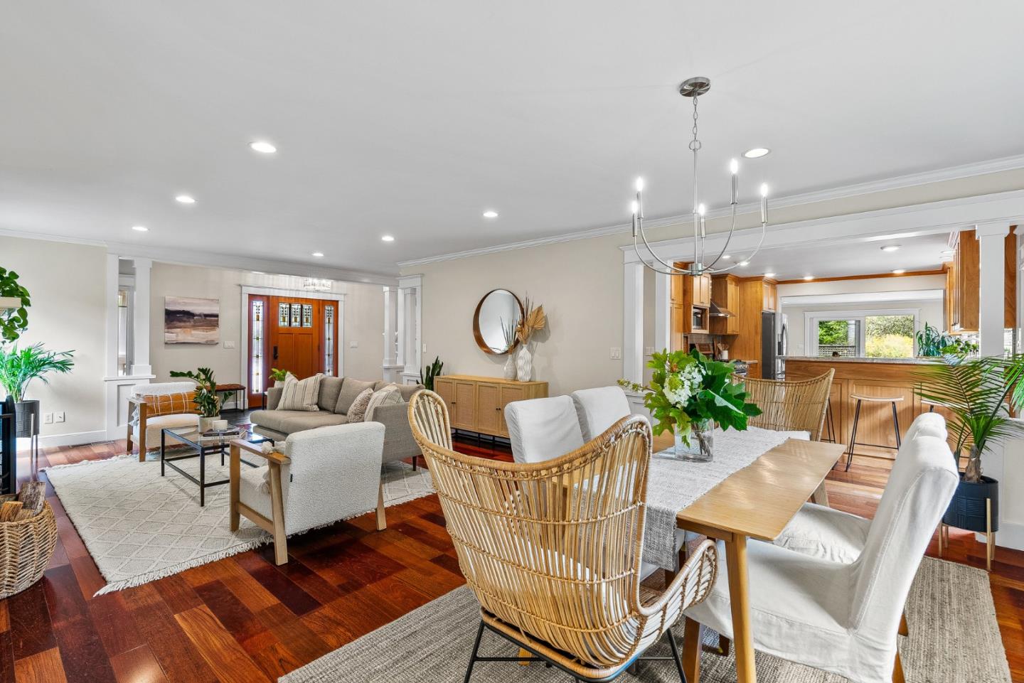 555 Risso Court Santa Cruz, CA 95062 - Photo 9 of 61 a living room with furniture and a large window