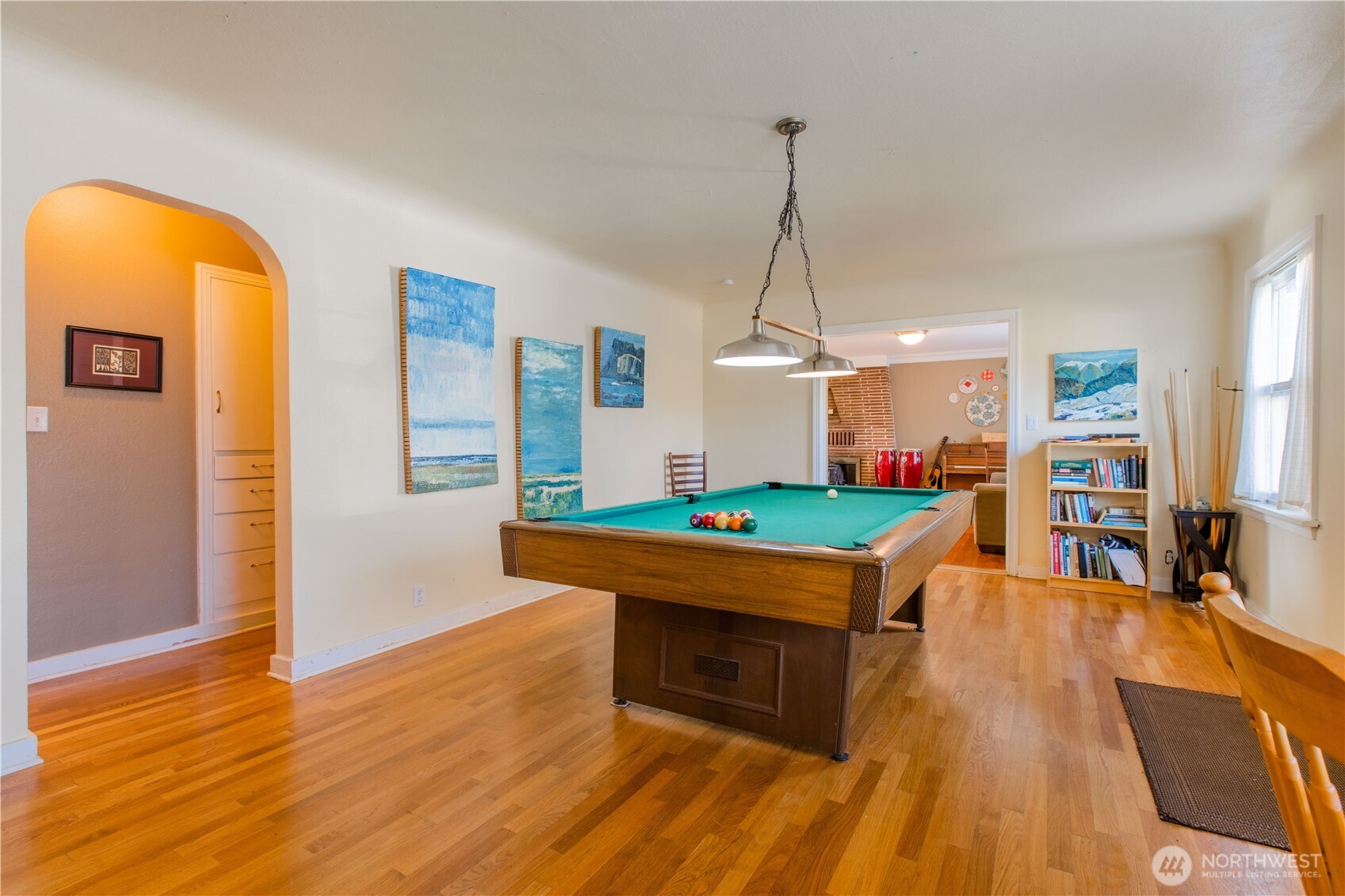 2516 Mill Avenue Bellingham, WA 98225 - Photo 31 of 36 a room with pool table and windows