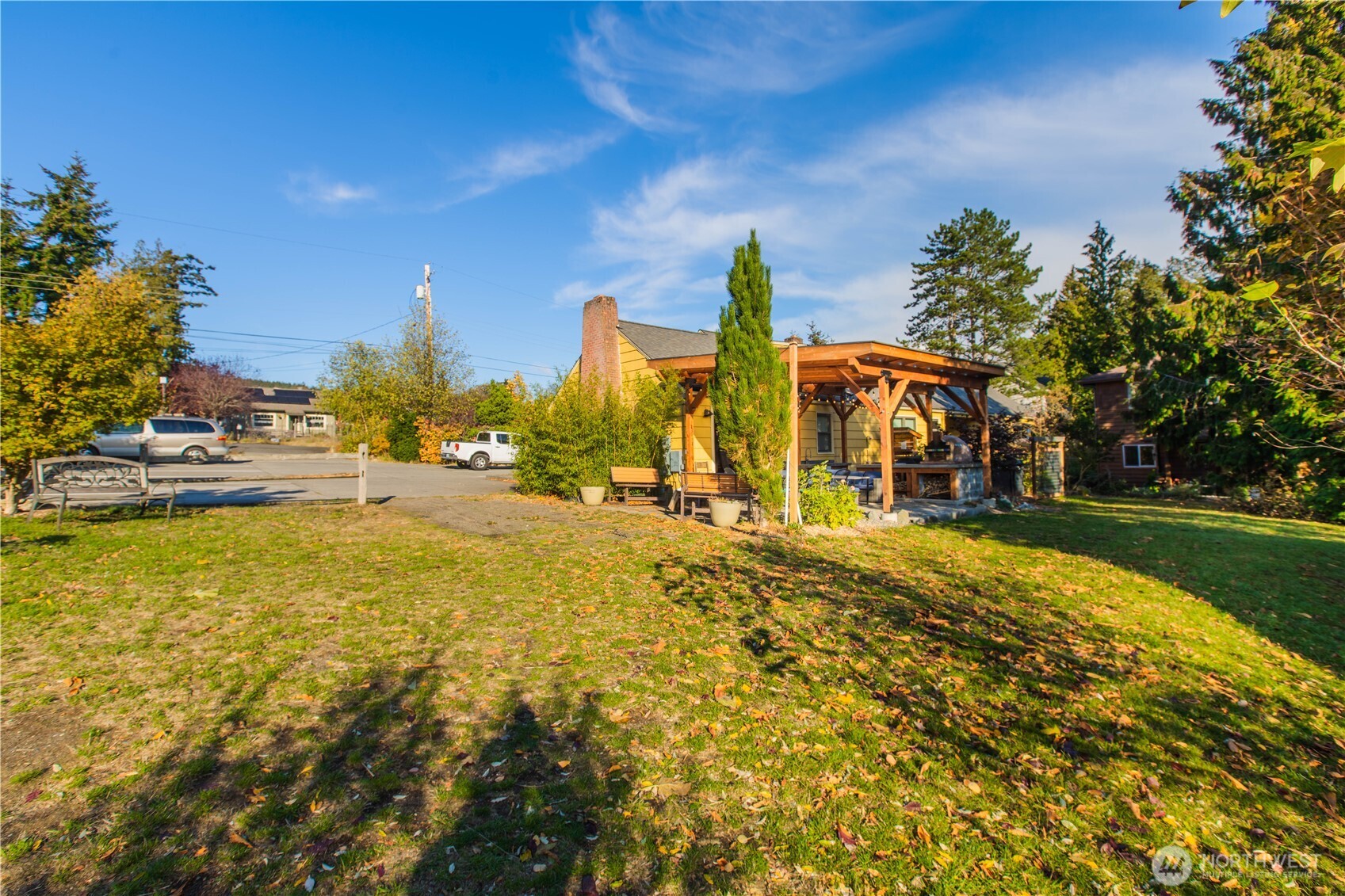 2516 Mill Avenue Bellingham, WA 98225 - Photo 35 of 36 a swimming pool with outdoor seating and yard