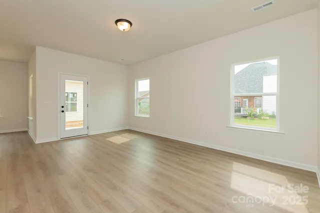 a view of empty room