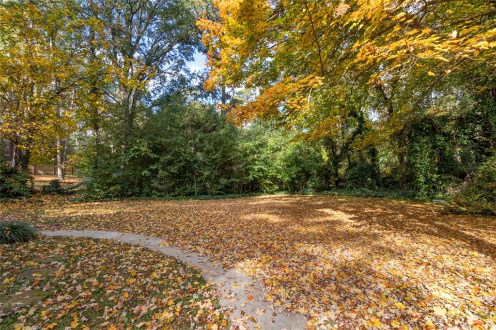 2958 Harcourt Drive, Unit 1 Decatur, GA 30033 - Photo 29 of 32 a view of a yard with a tree