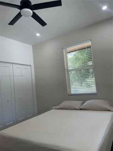 a view of a building with a street